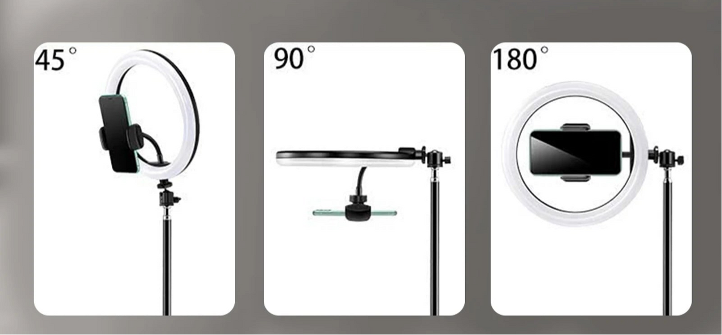 LED Ring Light - Trépied Lumineux