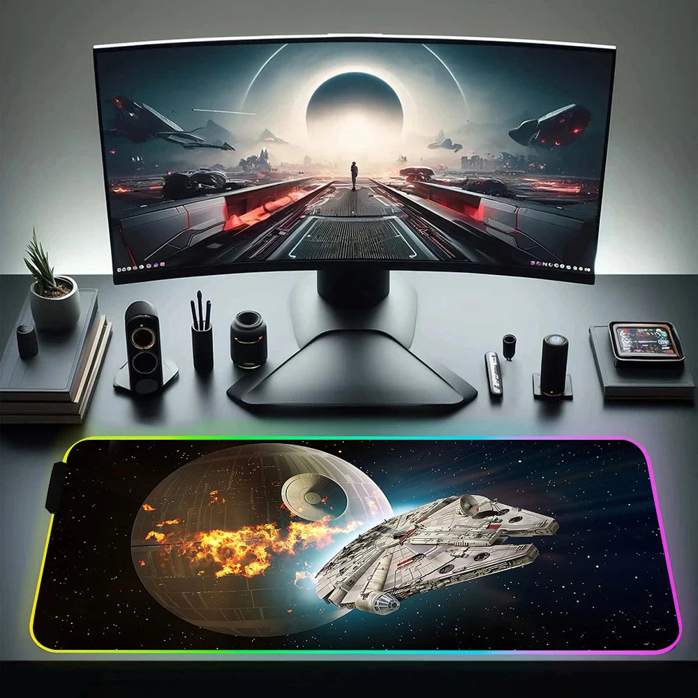 Tapis de souris gaming RGB – Star Wars