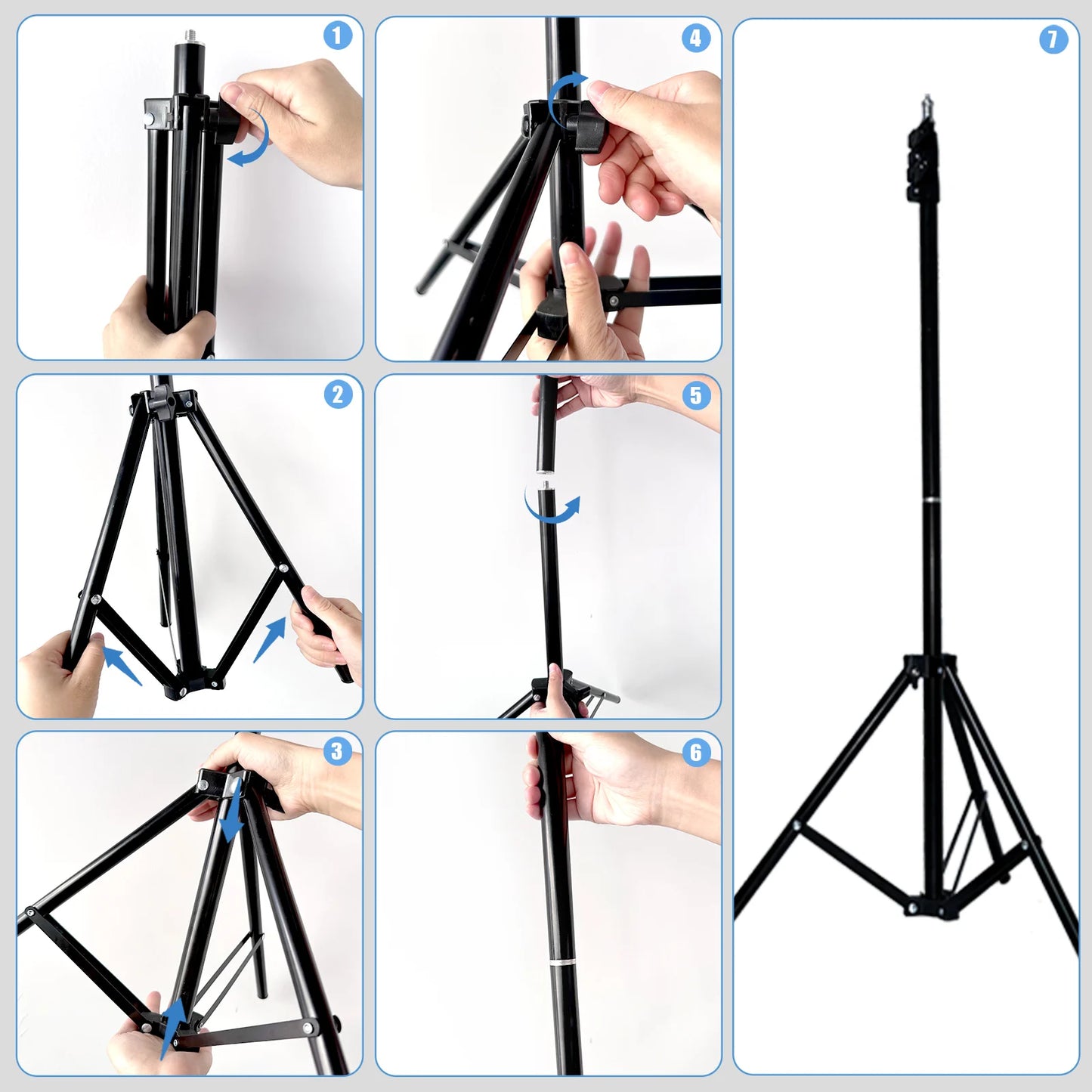 LED Ring Light - Trépied Lumineux
