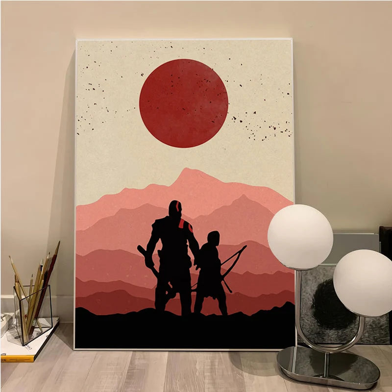 Affiche God of War en Kraft