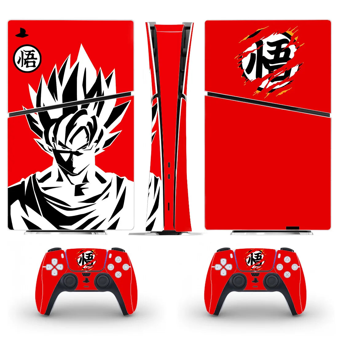 Cover PS5 Slim et Manettes – Goku
