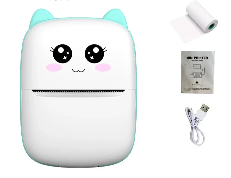 Imprimante Photo Bluetooth Noir et Blanc