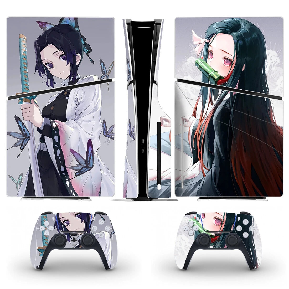 Cover PS5 Slim Console et Manettes – Nezuko