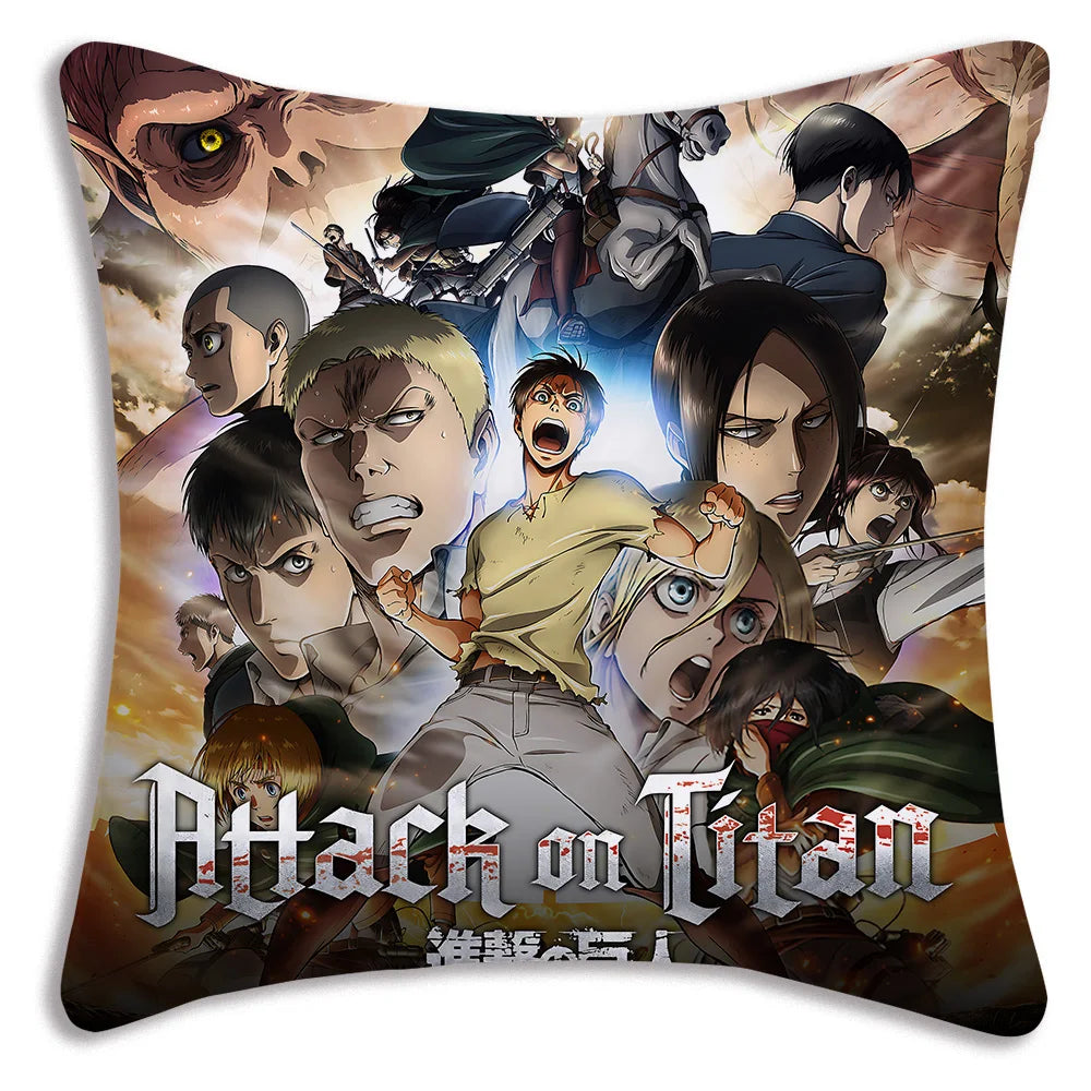 Housse de Coussin – Attaque des Titans