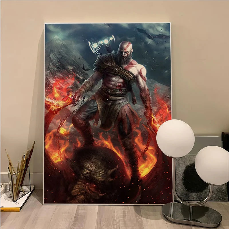 Affiche God of War en Kraft