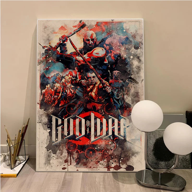 Affiche God of War en Kraft