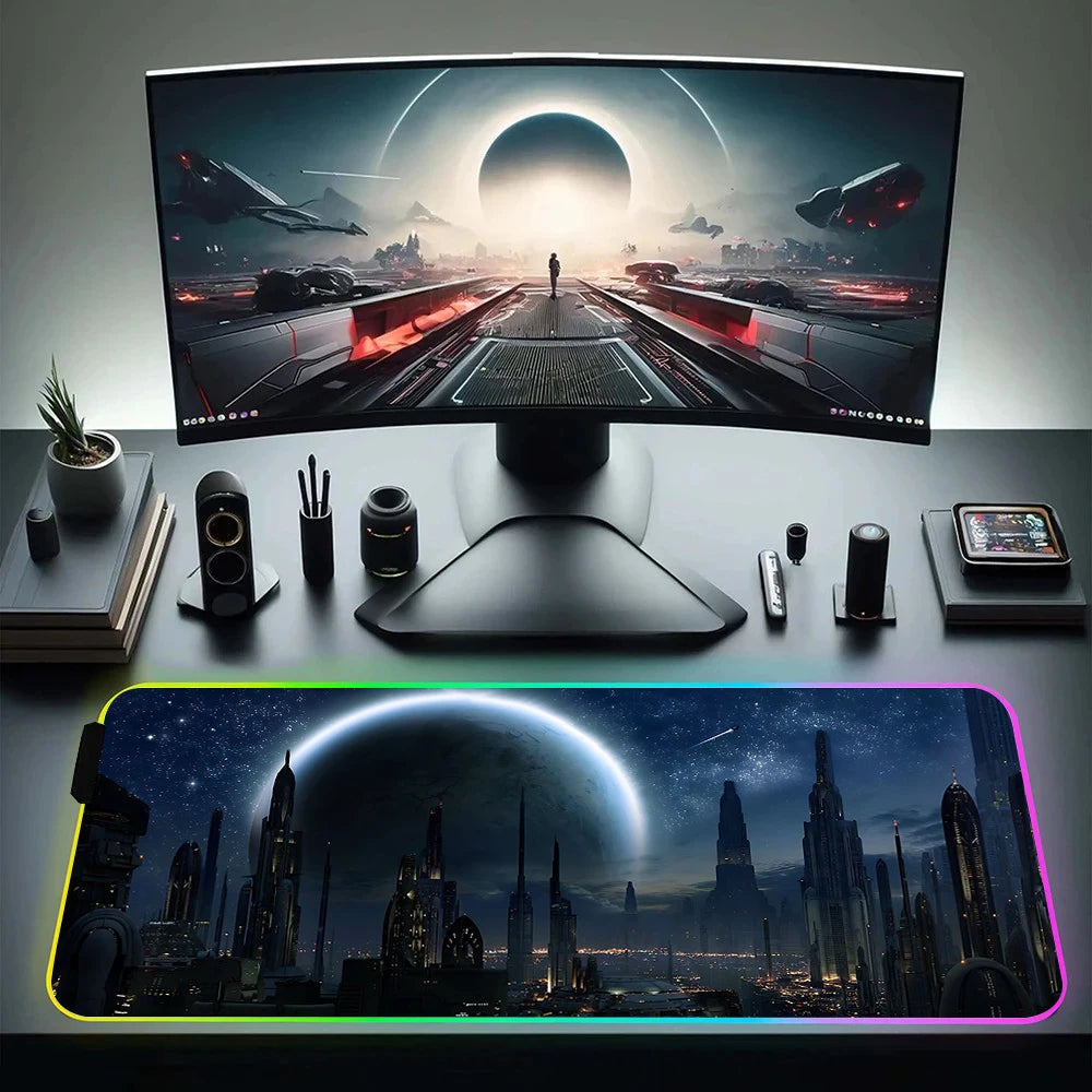 Tapis de souris gaming RGB – Star Wars