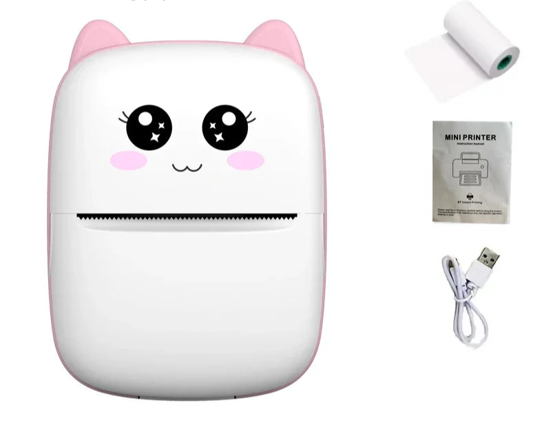 Imprimante Photo Bluetooth Noir et Blanc