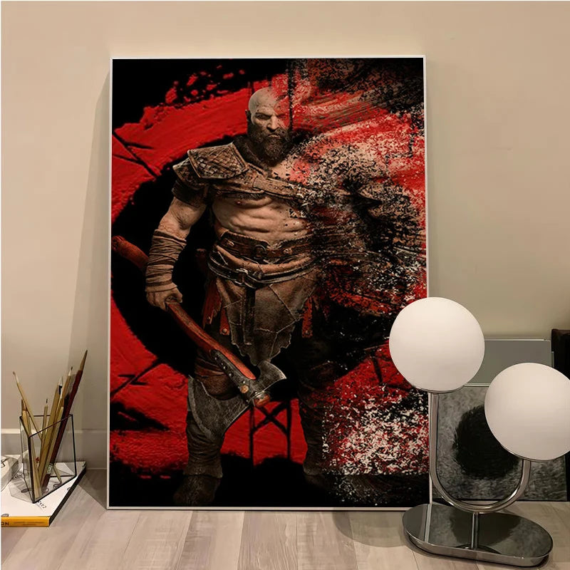 Affiche God of War en Kraft
