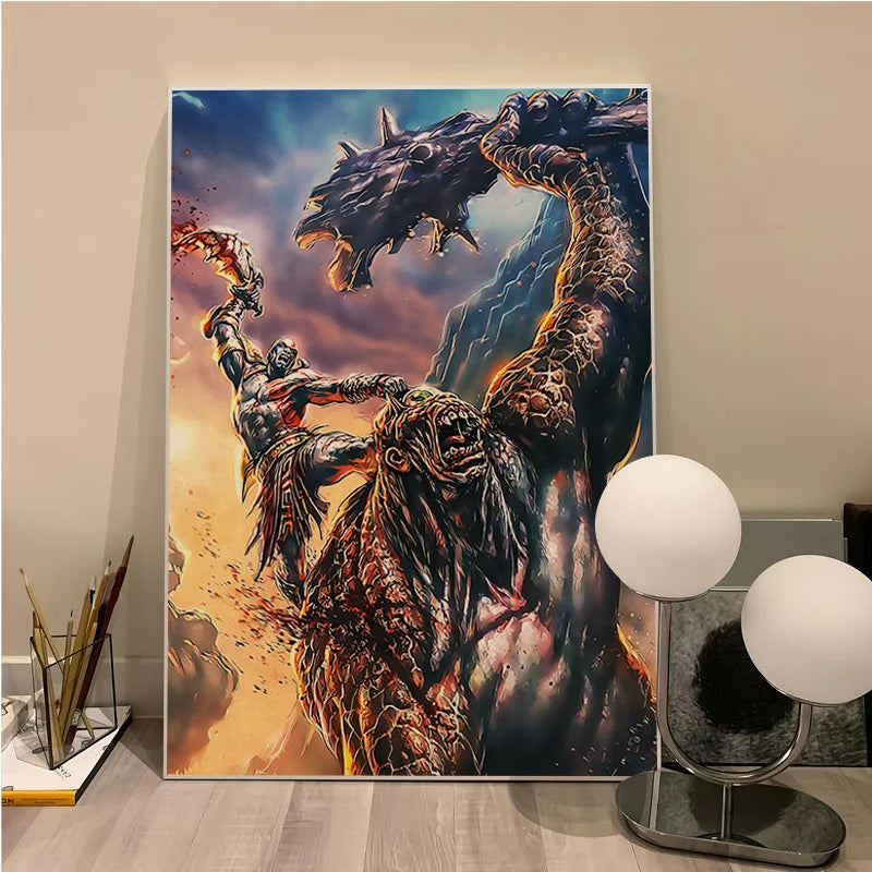 Affiche God of War en Kraft