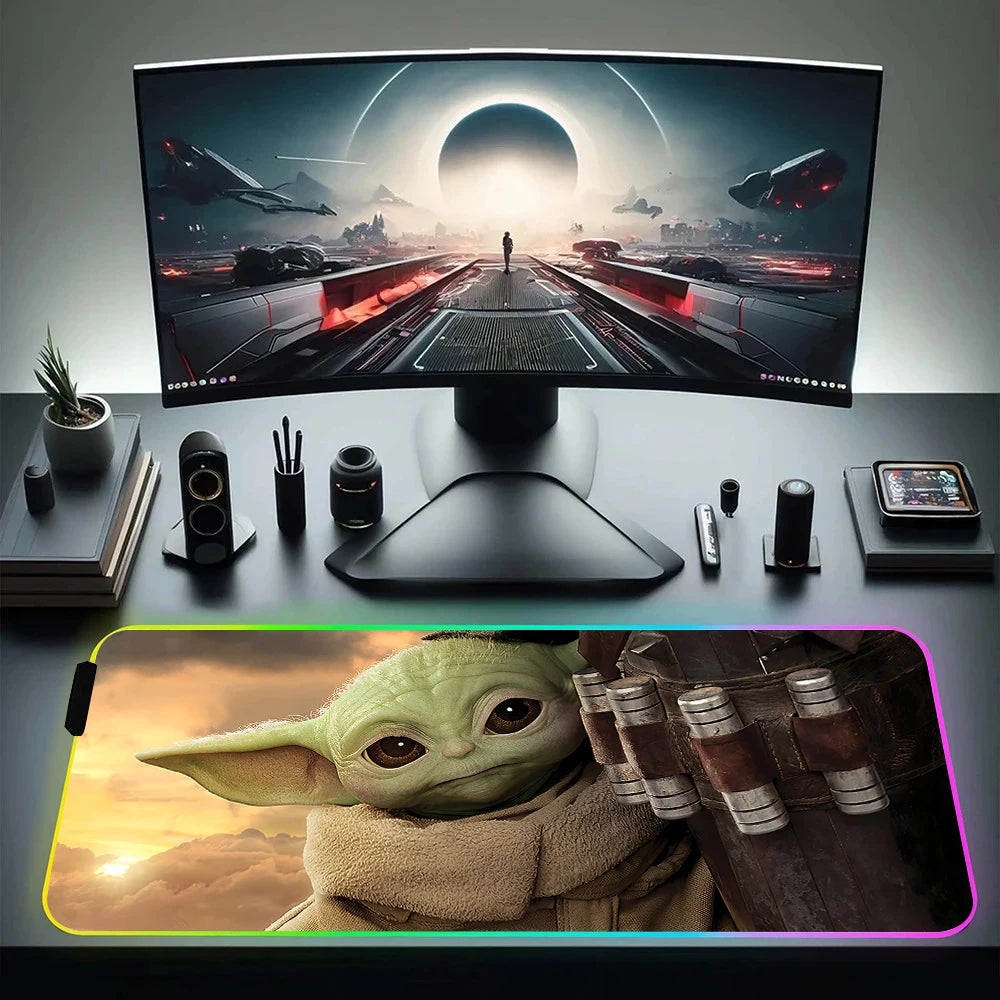 Tapis de souris gaming RGB – Star Wars