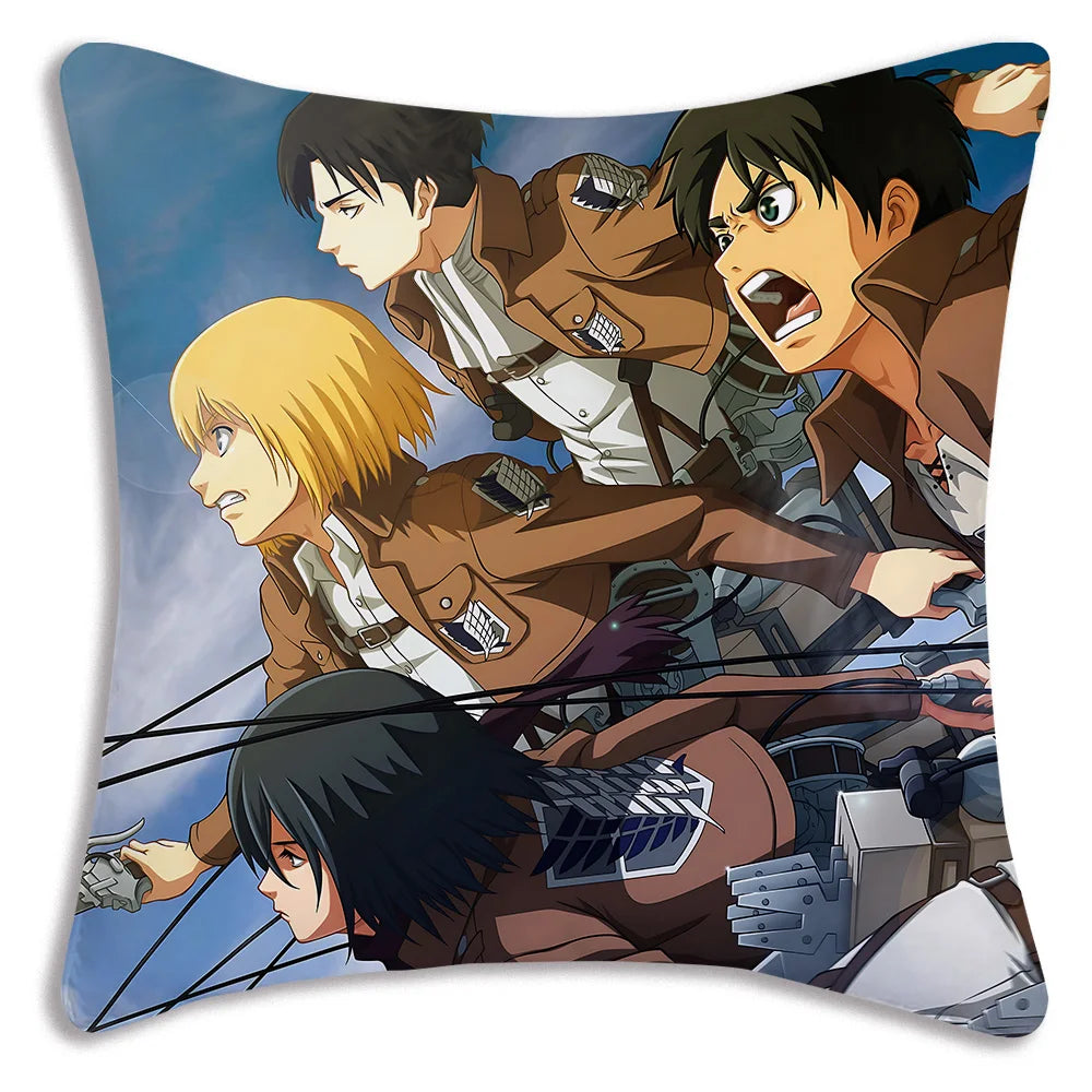Housse de Coussin – Attaque des Titans