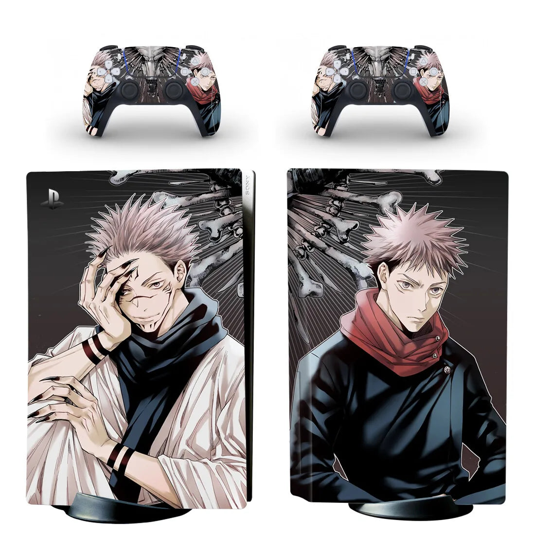 Cover PS5 et Manettes – Gojo Jujutsu Kaisen