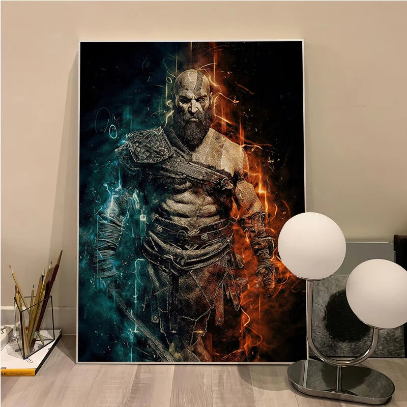Affiche God of War en Kraft