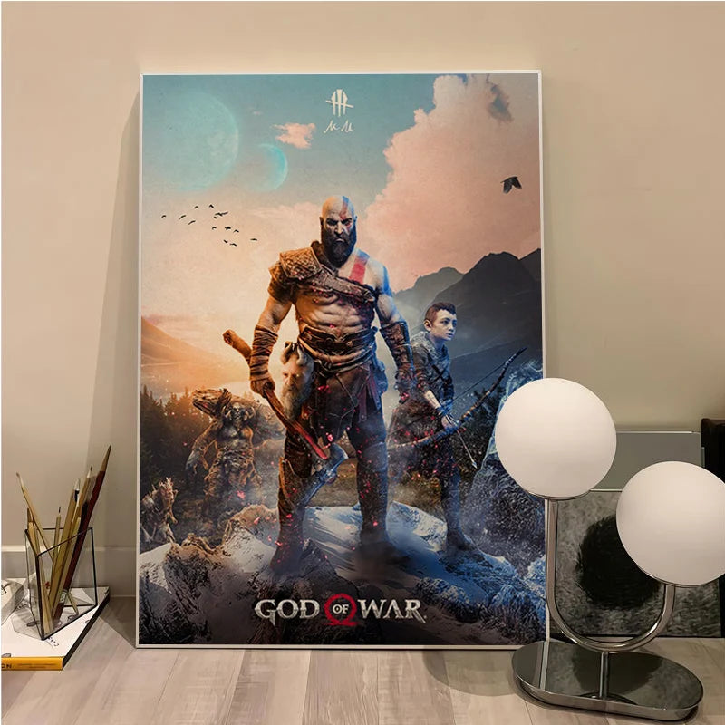 Affiche God of War en Kraft