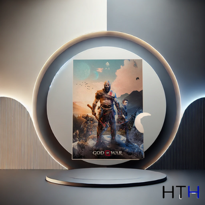 Affiche God of War en Kraft