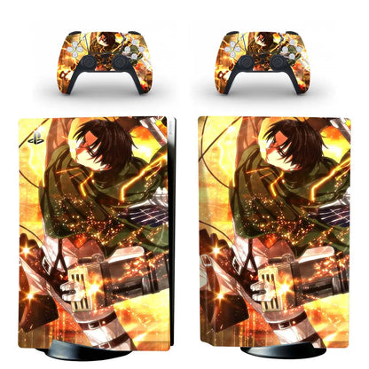 Cover Console et Manettes – Attaque des Titans