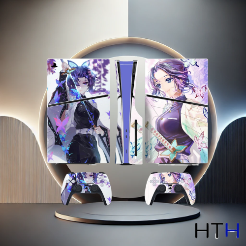 Cover PS5 Slim Console et Manettes – Nezuko