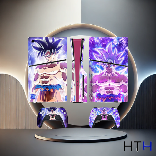 Cover PS5 Slim Console et Manettes – Goku et Vegeta