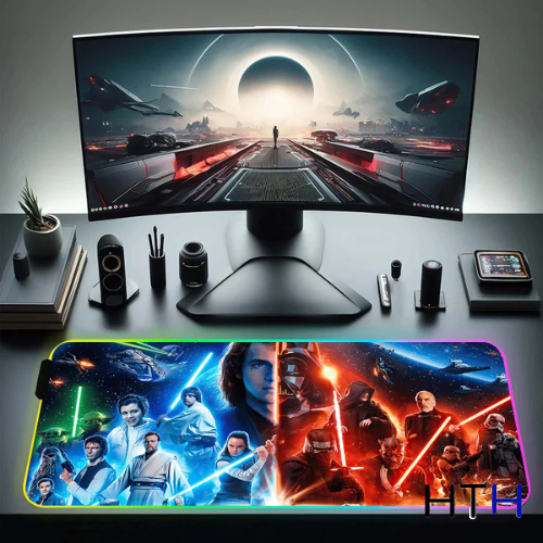 Tapis de souris gaming RGB – Star Wars