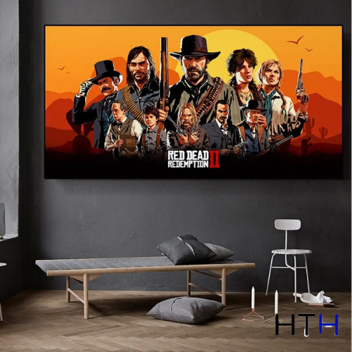 Tableau en toile – Red Dead Redemption 2