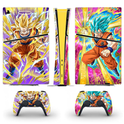 Cover PS5 Slim et Manettes – Goku