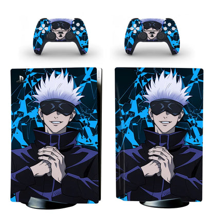 Cover PS5 et Manettes – Gojo Jujutsu Kaisen